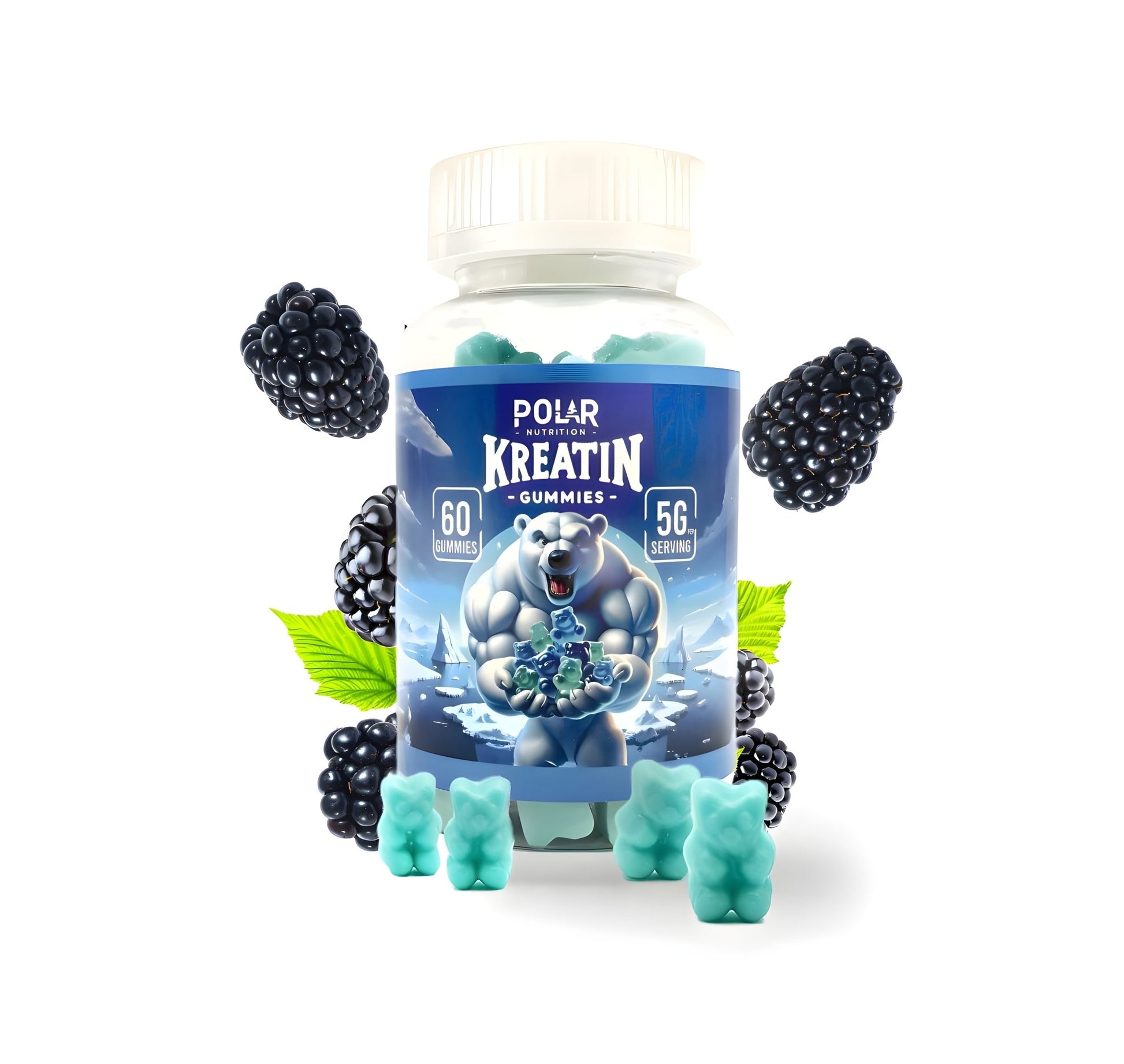 Kreatin Gummies - www.KreatinKongen.no