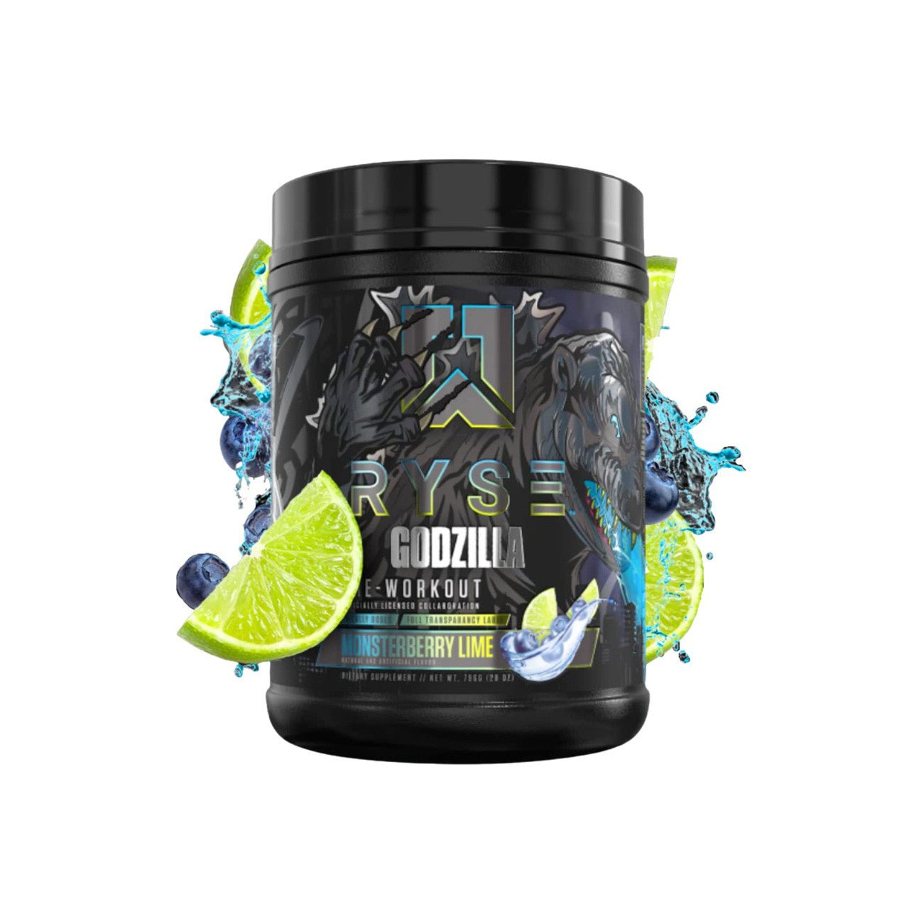 RYSE Godzilla Pre - Workout 792g - www.KreatinKongen.no