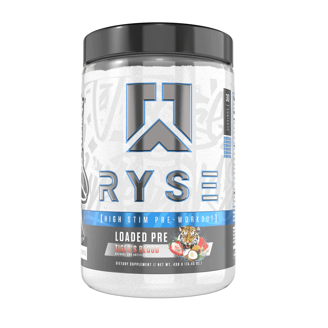 RYSE Loaded Pre - Workout 420g Tiger's Blood - www.KreatinKongen.no